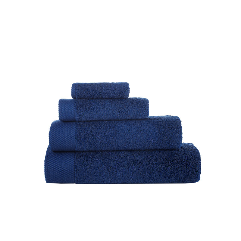 Essuie-mains 2 pièces Brooks Brothers, Bleu marine