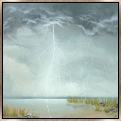 Drawing Lightning Print by Ryan Brown