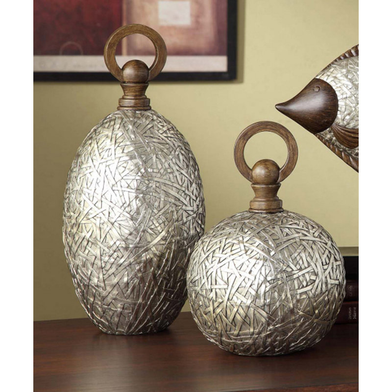 Ensemble de 2 vases Tisdale