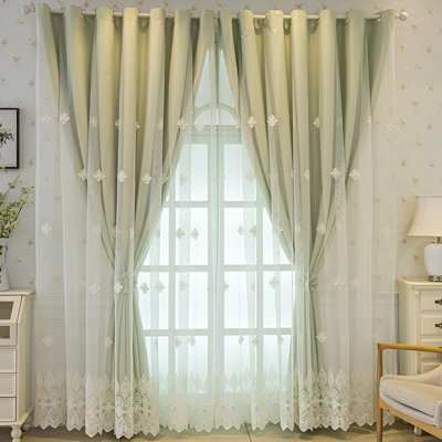 Ele Room Darkening Single Curtain Panel