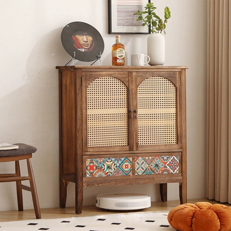 Console rectangulaire en bois massif, Couleur de l'image