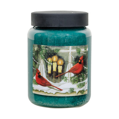 Cardinals Nesting Jar Candle - Balsam Fir - 26oz