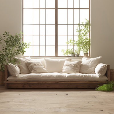 Minimalist Fabric Sofa