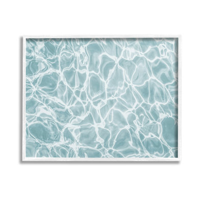 Summer Water Ripples, art de la giclée encadrée par Sissi et Seb