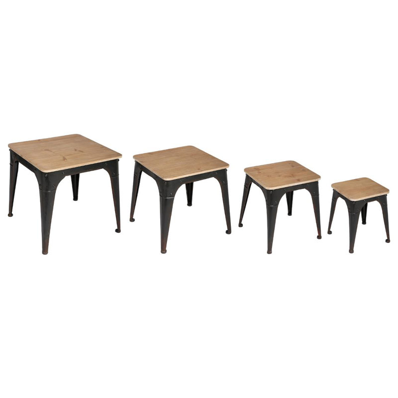 Esita Nesting Tables, Black