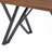 Indoor Dining Table With Metal Legs