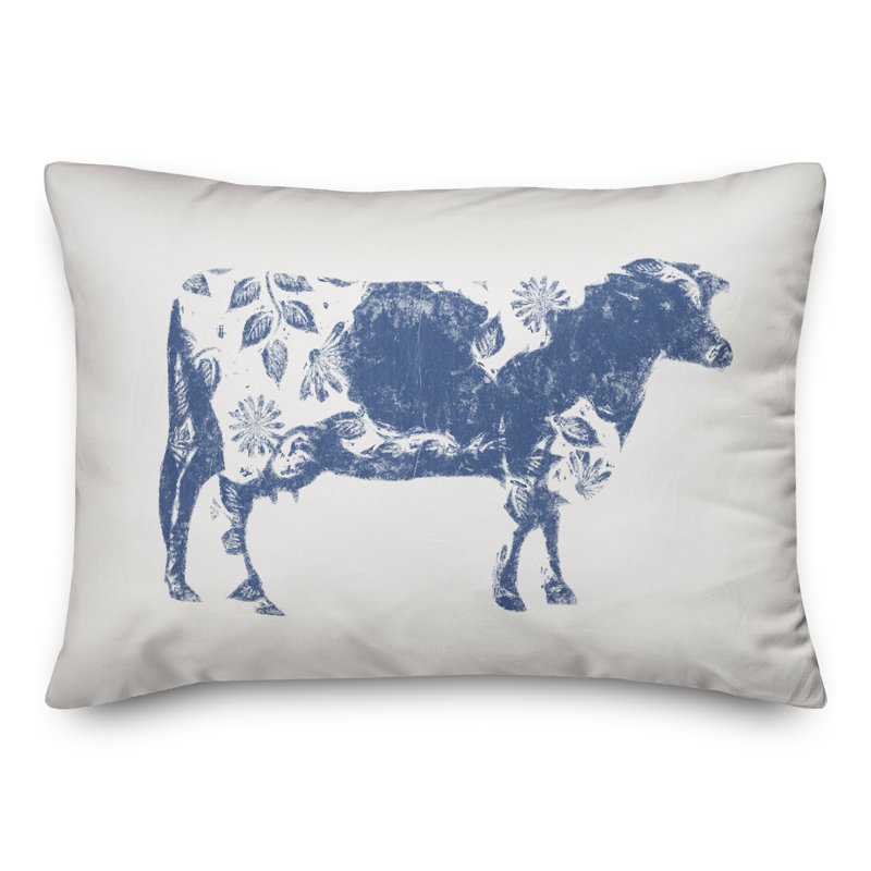  Cow Rectangular Pillow Cover & Insert