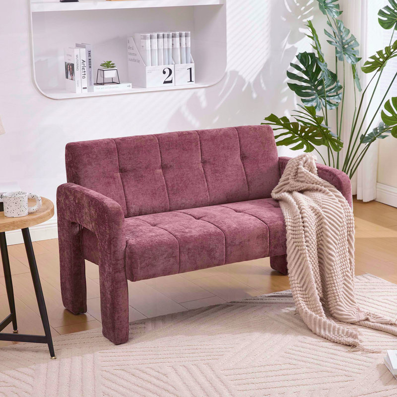 Fauteuil double Nordic, Vin rouge