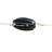7'' H x 7'' W Black Polyethylene Plastic Insulator