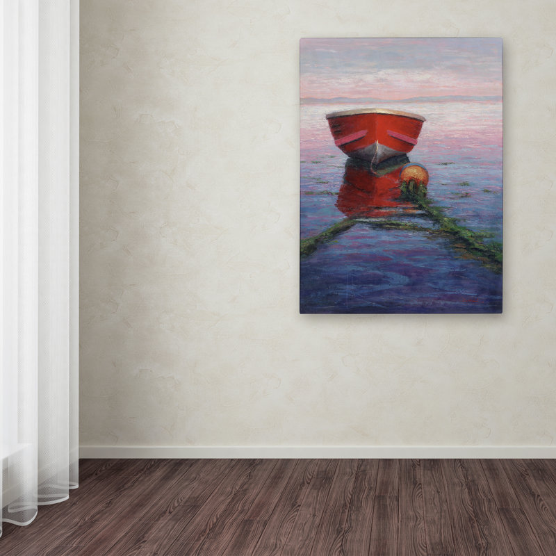 "Tranquility" par Fancher, reproduction d'art sur toile tendue, H 24 po x l 18 po x P 2 po