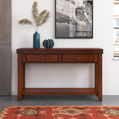 Darcie 50'' Solid Wood Console Table