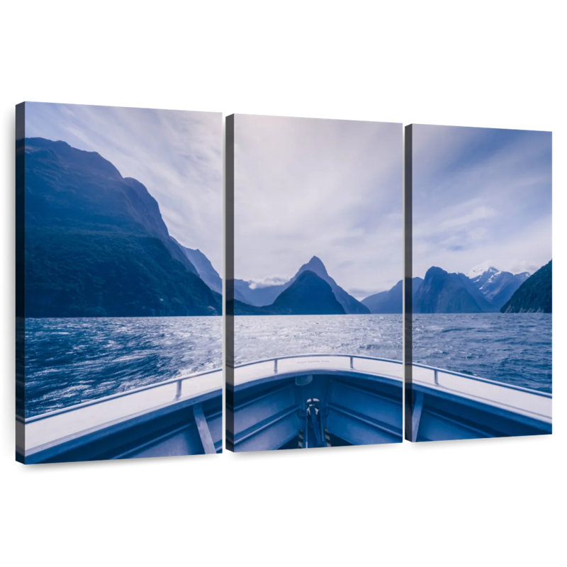 Sebbie Milford Sound Boating, H 32 po x l 50 po