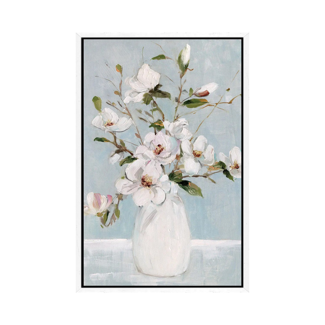 Magnolia Charm von Sally Swatland - Galerie-verpackte Leinwand Giclée auf Leinwand