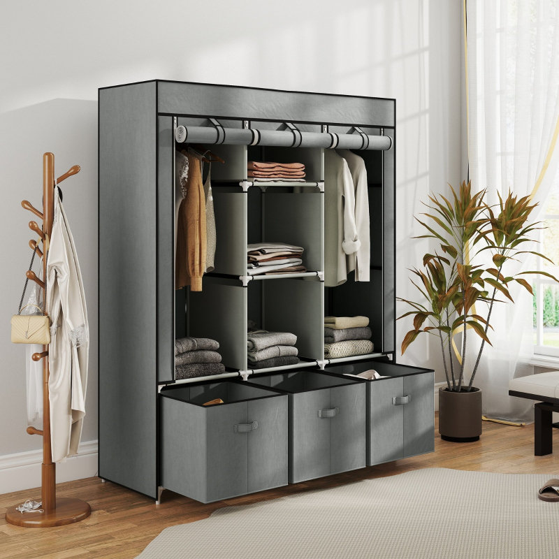 Manufactured Wood Wardrobe
