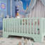Lits robustes pour lit simple, structure en bois aggloméré, lit pour enfants de style Montessori