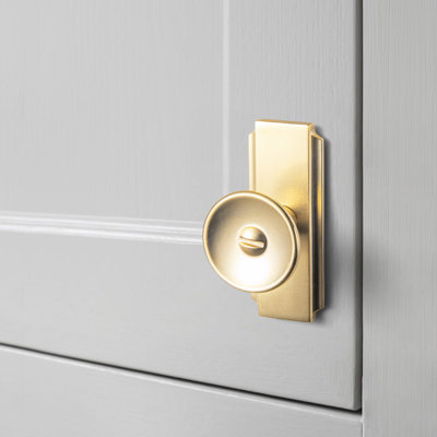 Bouton de 1,4 po de diamètre avec panneau arrière - G020