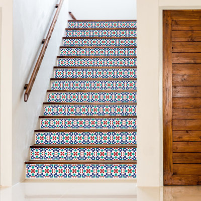 96.77cm W x 96.77cm L PVC Peel and Stick Mosaic Tile