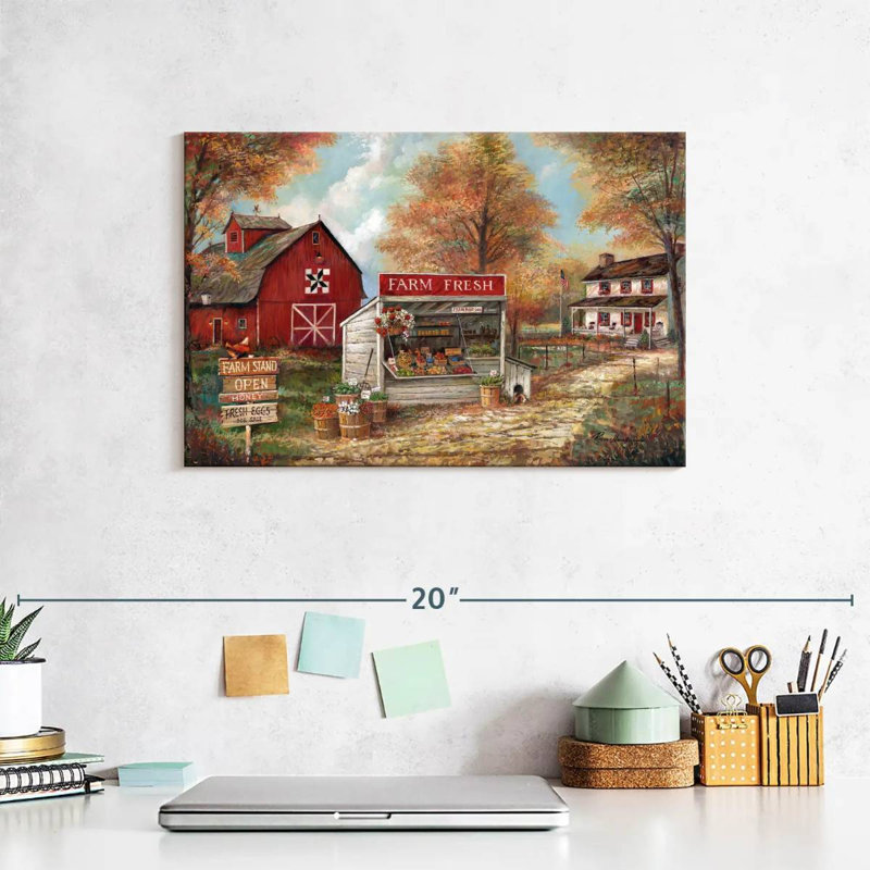 Alvord Autumn Farm Fresh, 8" H x 12" W