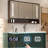 Bathroom cabinet retro minimalist style