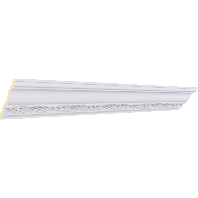 4 3/8"H x 4 3/8"P x 6 1/8"F x 94 1/2"L Loera Crown Moulding