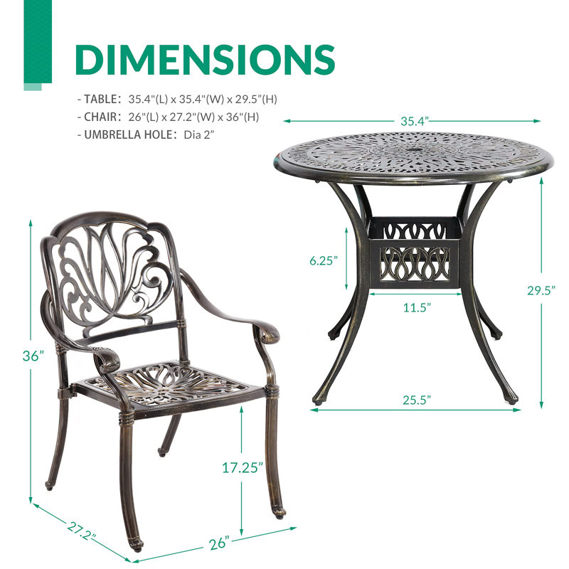 Ensemble de coussins pour bistro Heros