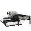Brenda Steel Daybed with Trundle Bed
