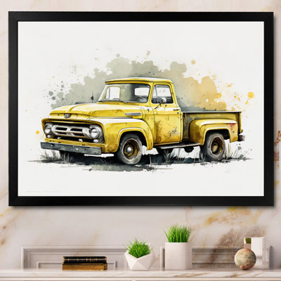 " Yellow And Cream Retro Treasures "