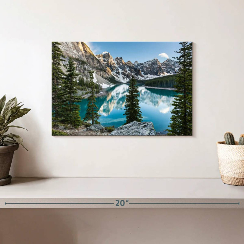 Alvord Moraine Lake Reflections, 8" H x 12" W