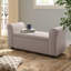 Banc de rangement rembourré en tissu Ammarie-88075910