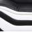 Black and White Faux Leather Loveseat Sofa-33329242