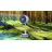 9 in Oscillating Air Circulator Floor Fan