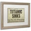 "titanic" par art textuel encadré Jadaya-20092646-70651017-20092645
