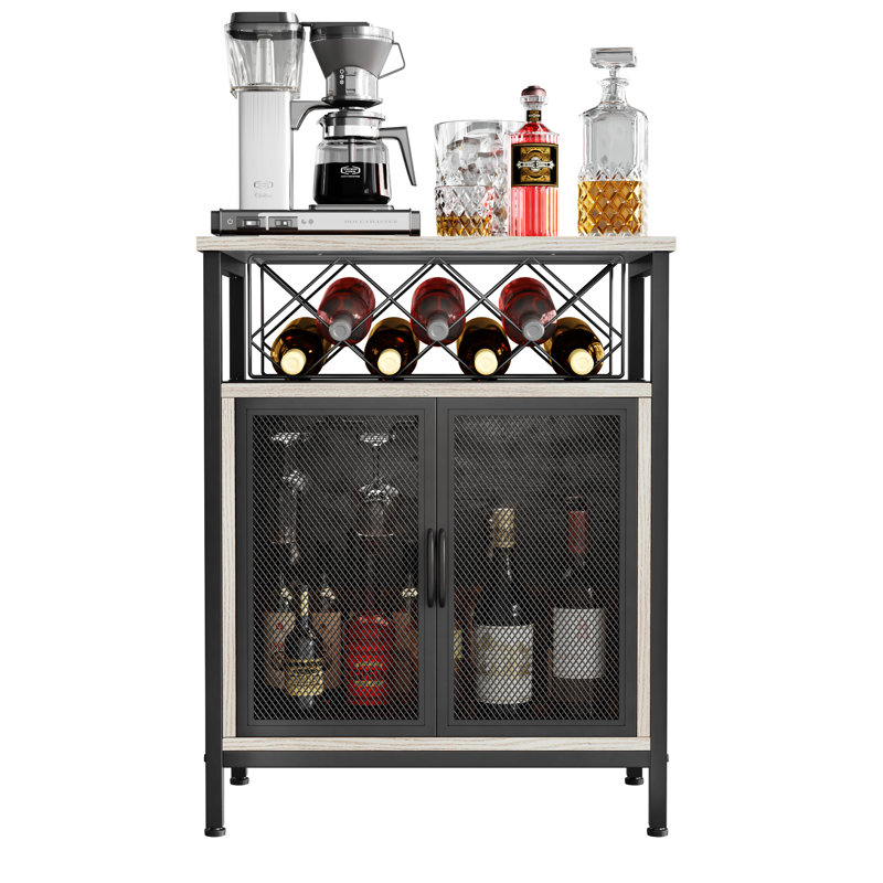 Armoire de bar 23,6 po Jamesandrew, Érable chaud
