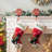 Handmade Hooked Dog Christmas Stocking