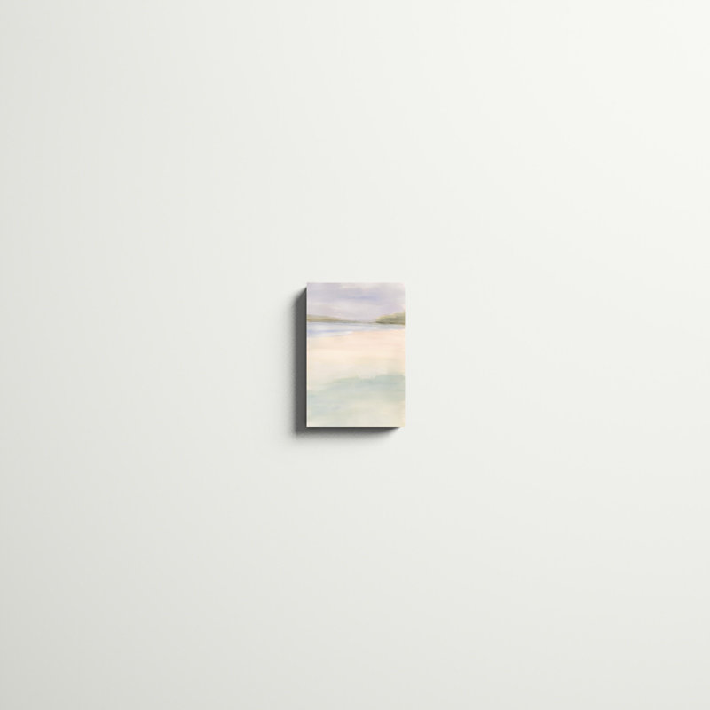 «Island Calm I» par Stellar Design Studio, reproduction d'art sur toile tendue, H 12 po x l 8 po