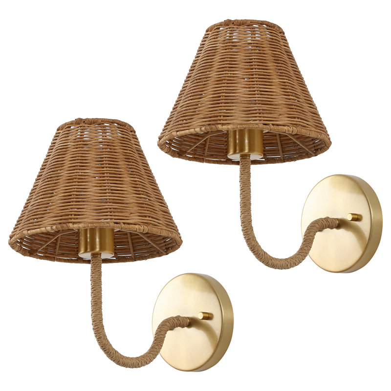 Lot de 2 appliques murales Oburo