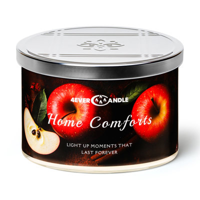 Forest Bath Scented Candles, 18oz Soy Candles 4-wick Large Candle Jars, Over 50 Hours Of Burning Time, Ideal For Gifting