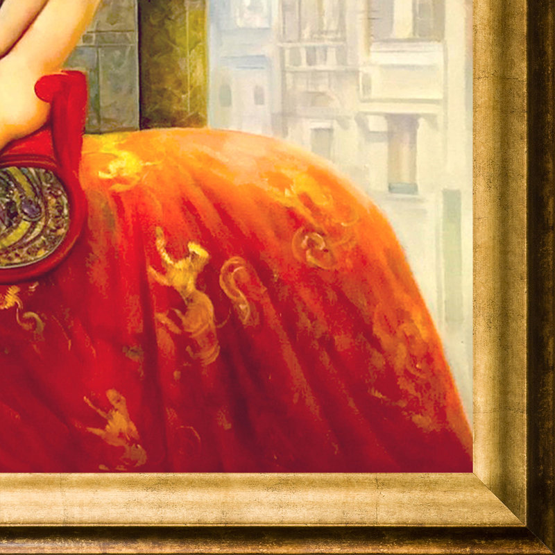 Lady Godiva, C. 1897, Cadre doré athénien flottant
