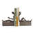 Alta Man and Woman Reading Iron Non-Skid Bookends Set