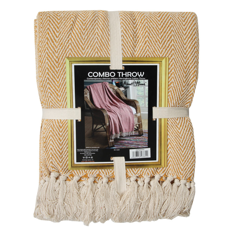 Klowey Throw, Mustard