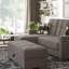 Repose-pieds avec rangement Primenest Nimbusflow, chenille-1474264227