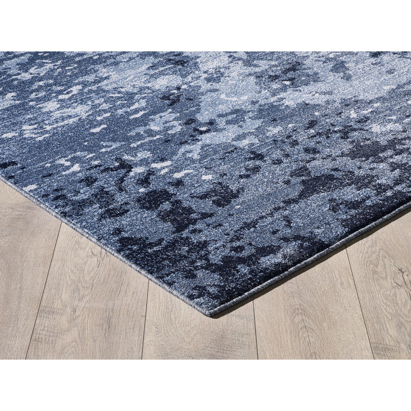 Abstract Indoor Rug, Rectangle 2'1" x 3'3"