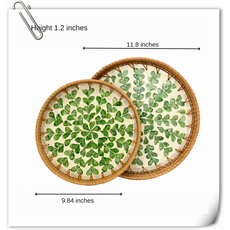Wolfort Natural Fibers Tray