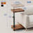 Adjustable Height 360°swivel C Table End Table