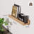 Floating Shelves Wall Mounted ，rustic Wood Wall Shelf Set Of 3 For Storage Display Shelves For Bathroom/kitchen/bedroom/living Room，rustic Brown-1720721791