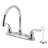 Kingston Brass Restoration Two-Handle 8" Centerset Kitchen Faucet-66069210-66069208