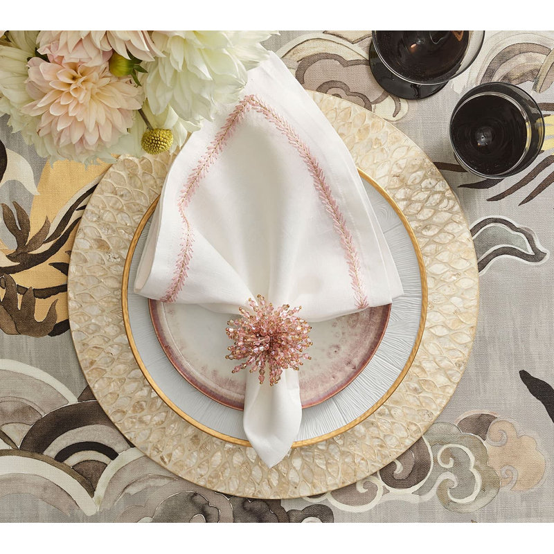 Brilliant Napkin Ring, Blush