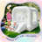 Pink Bounce House With Blower, Inflatable Bouncer Castle With Slide For Kids/toddler Indoor/outdoor Parties-111721983