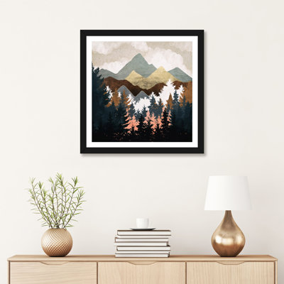 Vue de la forêt - impression