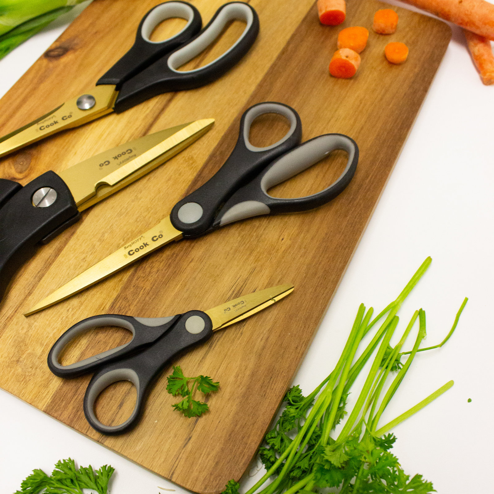 BergHOFF 4-Piece Titanium Scissors Set